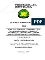 Modelo Diagnóstico y Análisis de La Red Lan