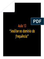 Analise No Dominio Da Frequencia