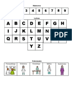 Pictos para Tablero de Comunicación