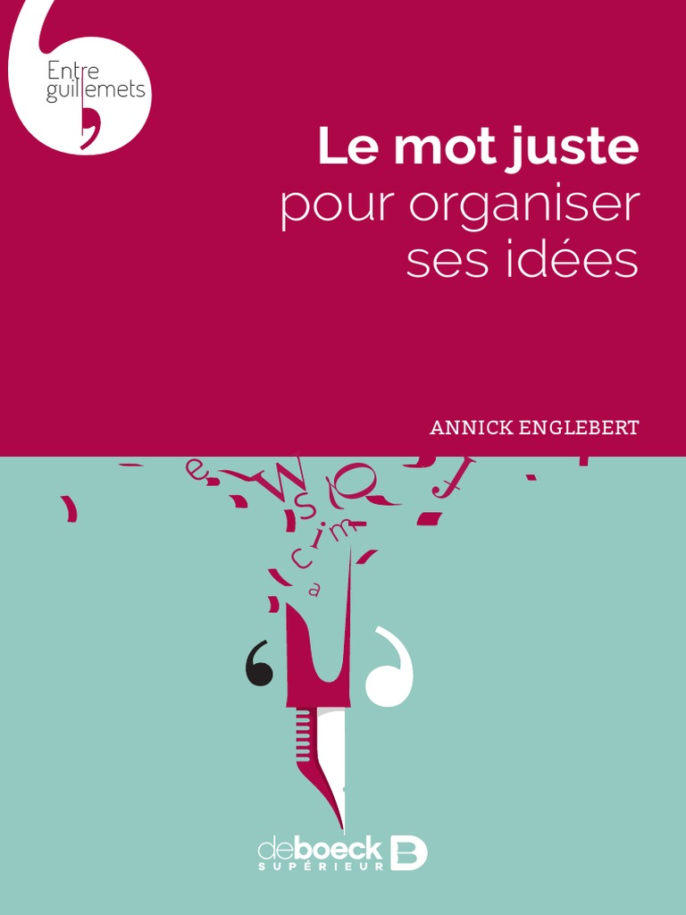 Le Mot Juste | PDF | Langue française | Lexique