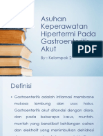 Asuhan Keperawatan Hipertermi Pada Gastroenteritis Akut