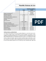 Plantilla Excel Sistema de Inventario de Revisión Continua