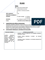 I Ciclo Botánica y Fisiología Vegetal