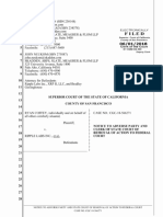 Coffey v Ripple, Notice of Removal 6/1/2018