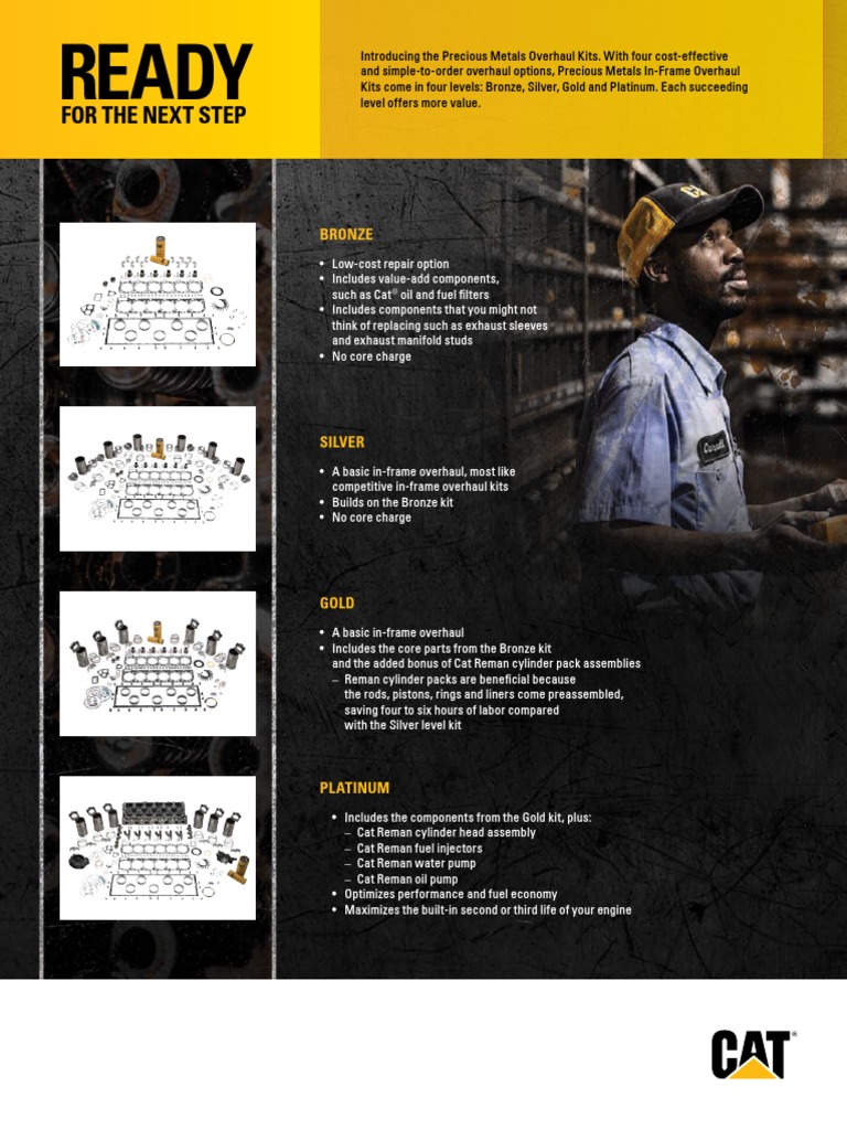 Flyer Actualizado Kits de Reparación para Motores Cat | PDF ...