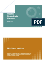 Instituto Consciência Humana 2018-1