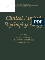 Clinical Applied Psychophysiology - Carlson, J., Seifert, R. & Birbaumer, N