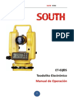 333197499 Manual de Operacion Teodolito South ET 02 Espanol ESTOPOSAC