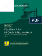 Modul 4 Pembiayaan Proyek Perumahan - COVER