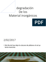 La Degradación