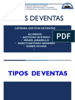 Tipos de Ventas - Gestion de Ventas