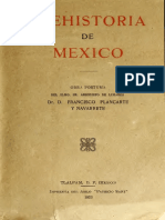 Dr. D. Francisco Placarte Y Navarrete - Prehistoria De México