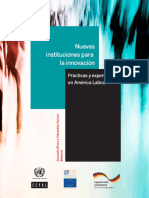 CEPAL - Nuevas Instituciones para La Innovación (Experiencias y Lecciones) PDF