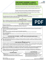 Generalised Anxiety Disorder in Adults Pharmacological Treatment Pathway 2016