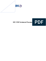 HX*258 Technical Parameters and Drawings