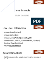 Game Example: Sikulix Tutorial #5