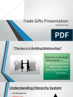 Trade Gift Presentation