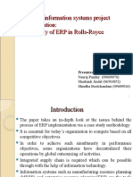 Enterprise Information Systems Project Implementation: A Case Study of ERP in Rolls-Royce