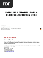 Platform1 Server and HIO Configuration Guide V1.01