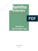 Ramtha Intensiv