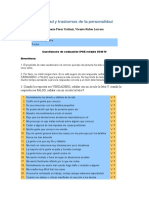 Cuestionario de evaluaci+_n IPDE m+_dulo DSM-IV (CUESTIONARIO DE PERSONALIDAD)