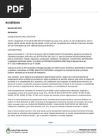 Solicitud de Exoneración Del Impuesto Predial Por Mayoría 