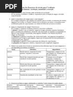 correçao exercícios 3ano