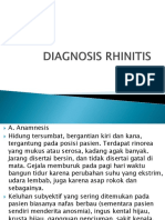 Diagnosis Rhinitis