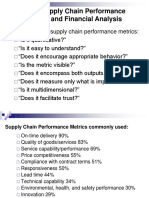 Chapter 5: Supply Chain Performance Measurement and Financial Analysis