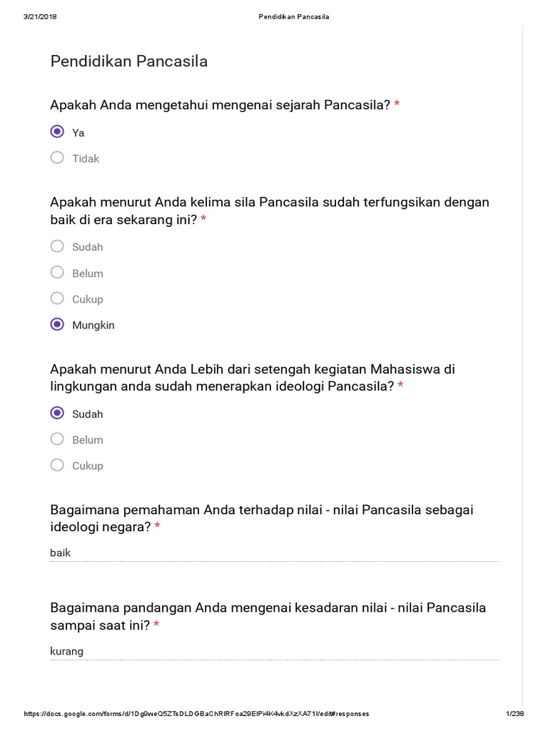 Formulir Tanpa Judul Google Formulir PDF