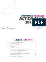 Downtown Kitchener Action Plan 2012-2016