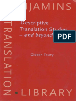 (Gideon Toury) Descriptive Translation Studies - A