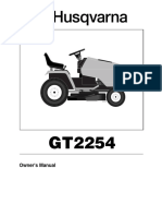 Husqvarna GT2254 Owner's Manual