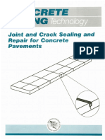 Cracks Joints Sealing