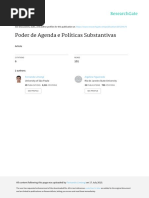 Poder de Agenda e Politicas Substantivas