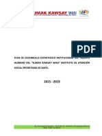 02.- Plan de Desarrollo Estratégico Institucional 2015 - 2016