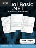 VisualBasic NETNotesForProfessionals