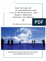 2010 (Rosemary - O'Leary, - David - M. - Van - Slyke, - Soonhee - Kim - The Future of Public Administration Around The World