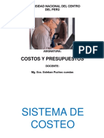 Diapositivas Del Curso de Costos y Presupuestos - Sistema de Costeo Por Ordenes y Por Proceso - Presentacion 4 1