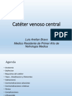 Catéter venoso central: anatomía, tipos, indicaciones y complicaciones