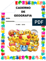 Capa de Geografia