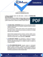 Carta de Presentacion CONSULTORIA de RRHH