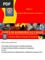 Módulo 2 - PSI 2015 - O Bombeiro Militar Em Situações de Emergência