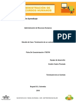 Estudio de Caso Terminación de Un Contrato