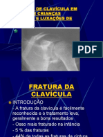 Fraturas da clavícula e escápula: classificação e tratamento