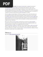History: History of General-Purpose Cpus
