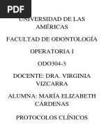 Protocolos Clínicos Materiales Odontológicos