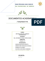 Documentos Academicos y Cientificos