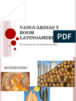 Vanguardias y Boom Latinoamericano