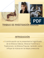 Trabajo de Investigación Musical